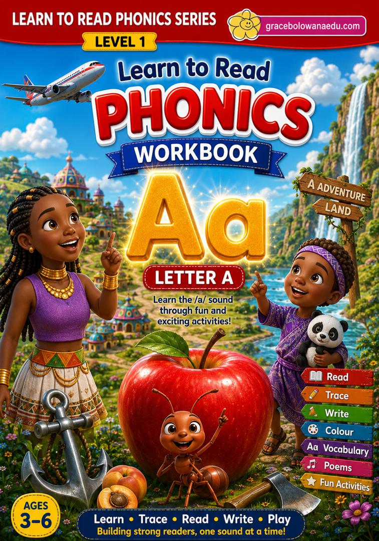 Phonics Workbook Letter Aa